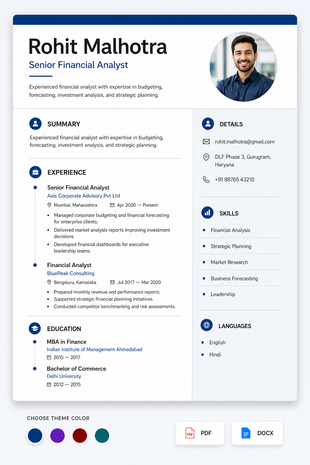 Executive Resume Template