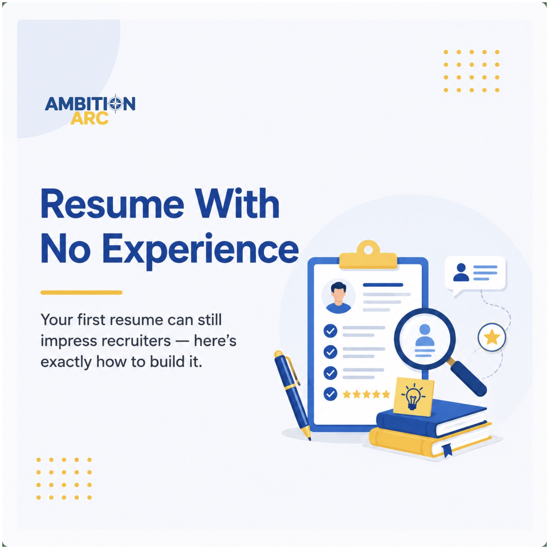 resume with no work experience
