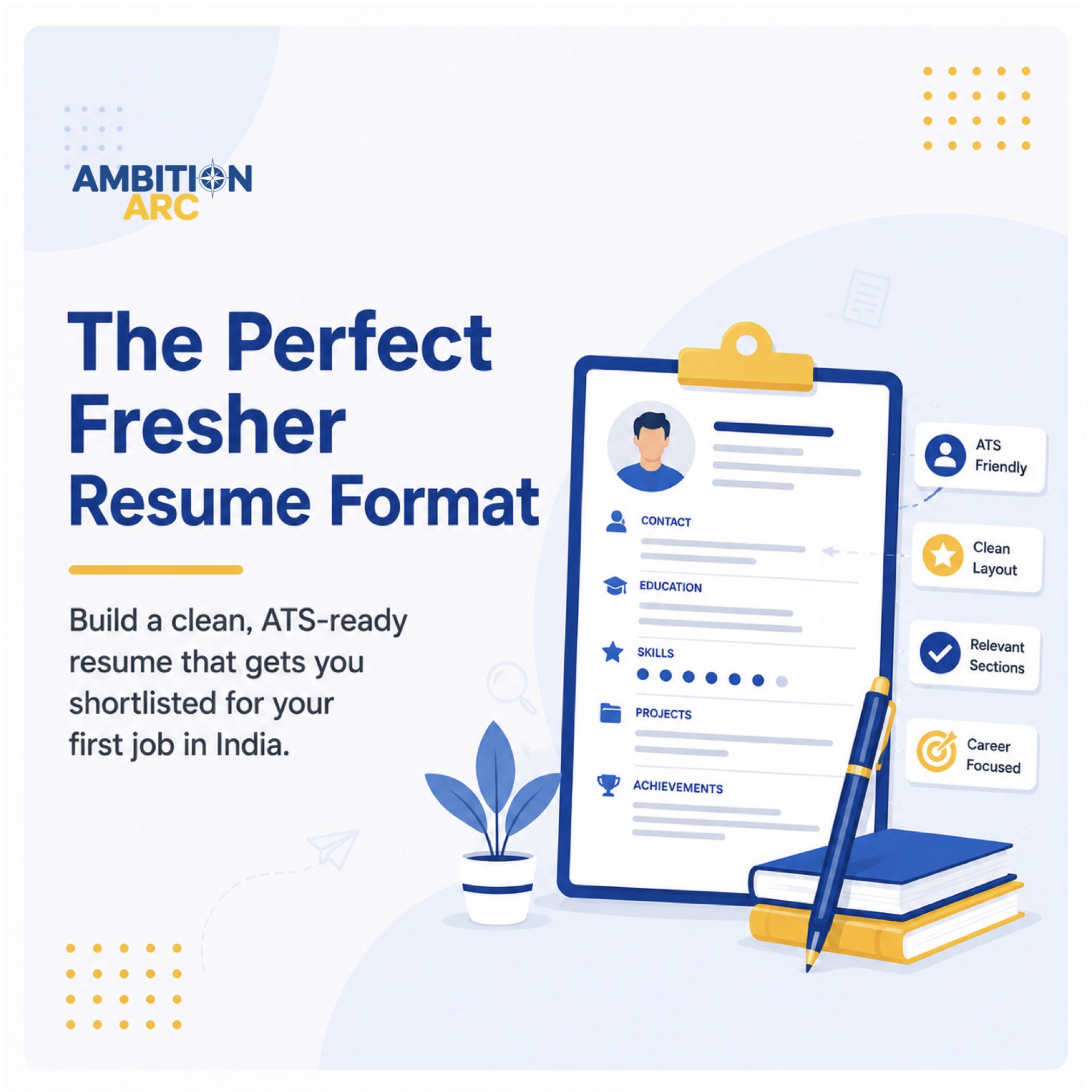 resume_format_for_freshers_in_india